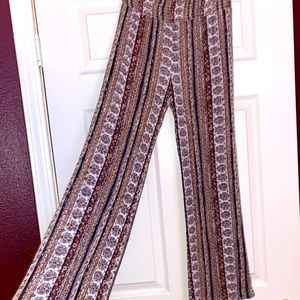 Flare Printed Pants